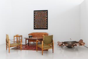 Konstverk av medlemmarna i LOD Metallformgivning på VIDA Museum & Konsthall.