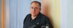 Fotograf Christian Habetzeder. Foto: Kristian Engström.